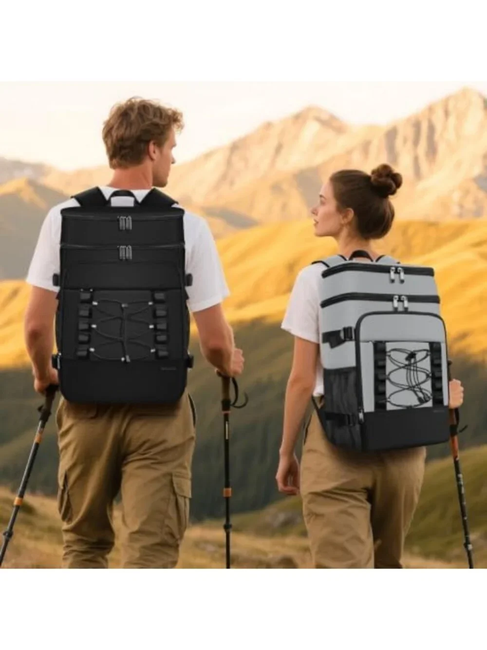 Insulated Cooler Backpack for 40 Cans - Perfect for Men & Women, Outdoor Fun